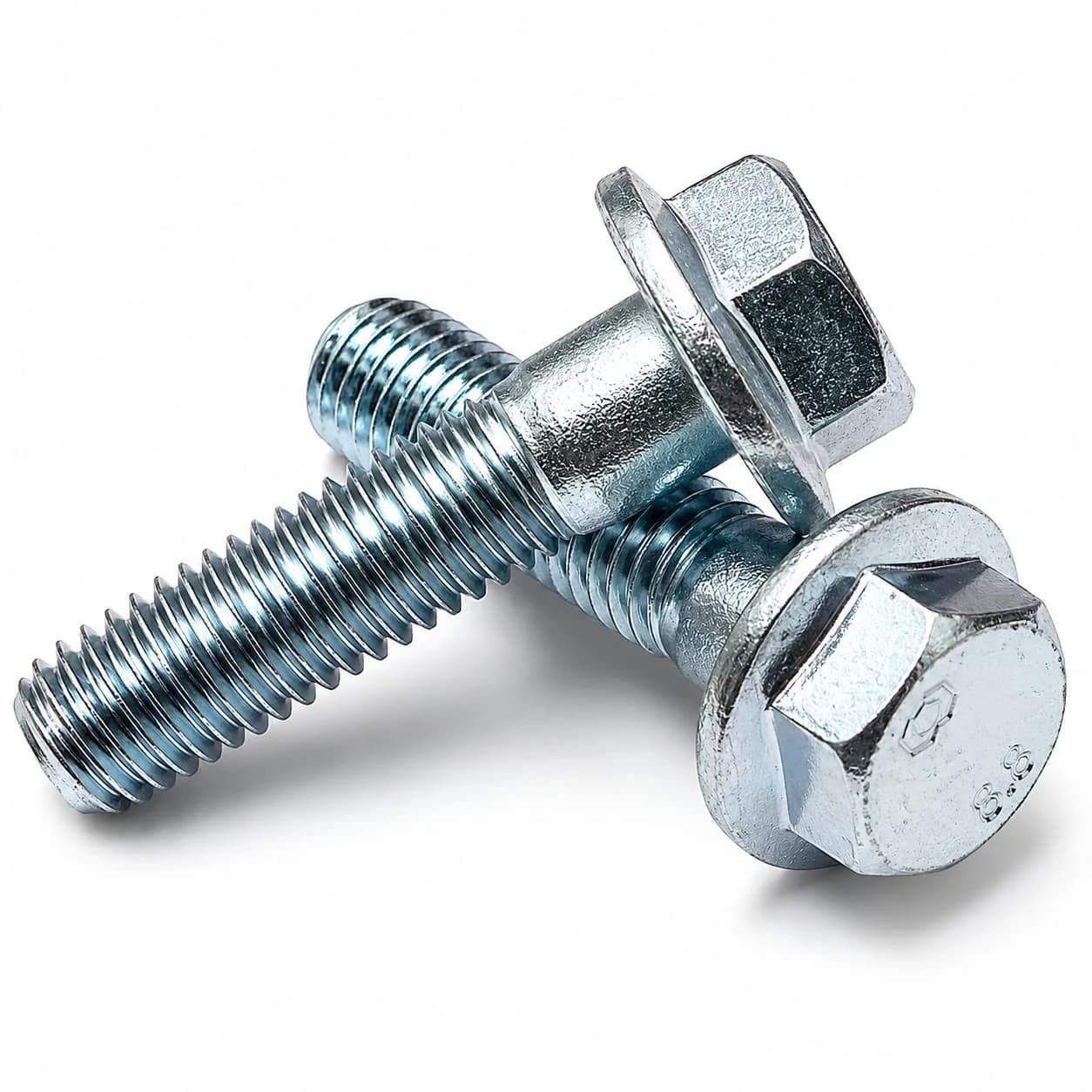 Hex Flange Bolts M10x60 Grade 8.8