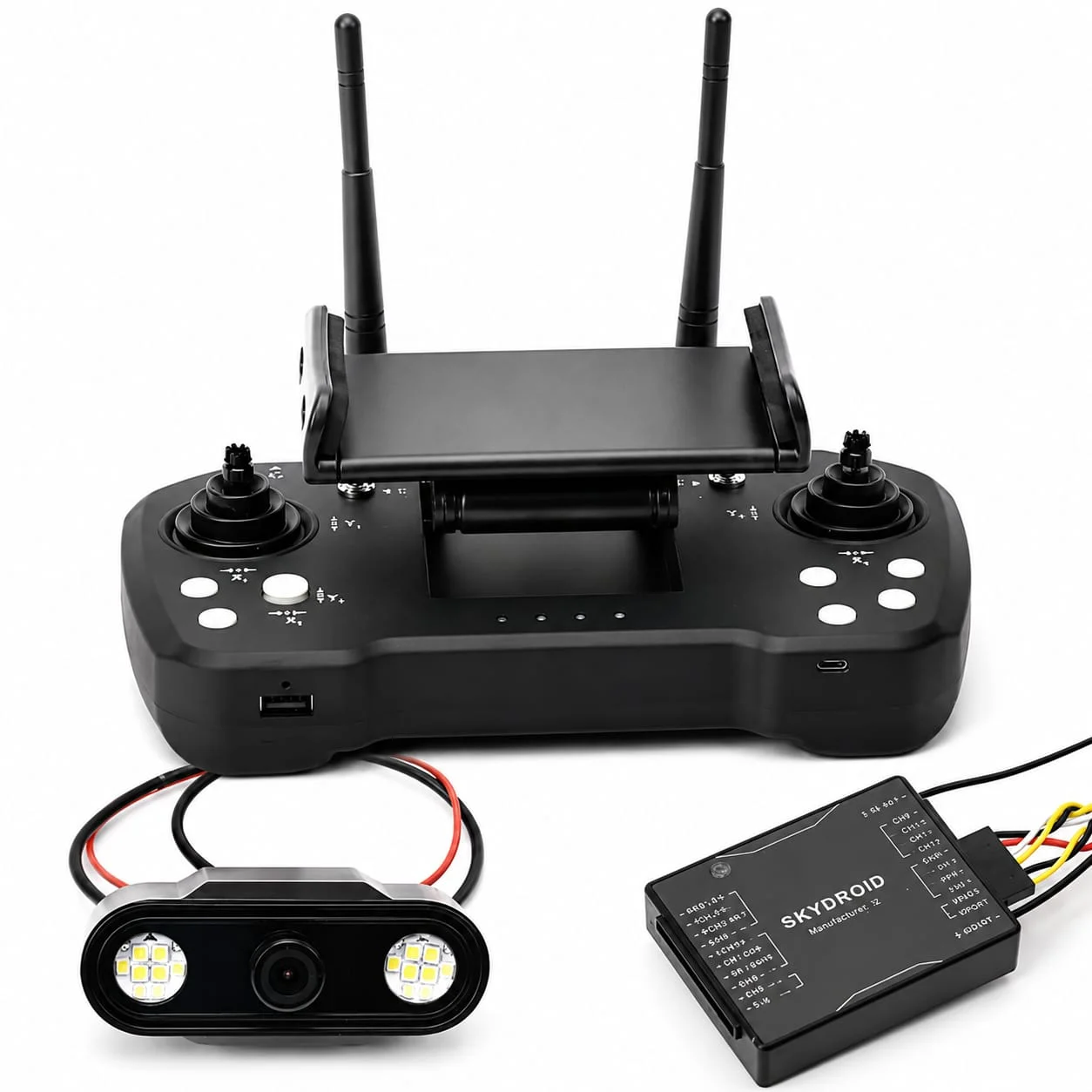 SKYDROID T12 2.4GHZ 12CH Remote Controller with Receiver